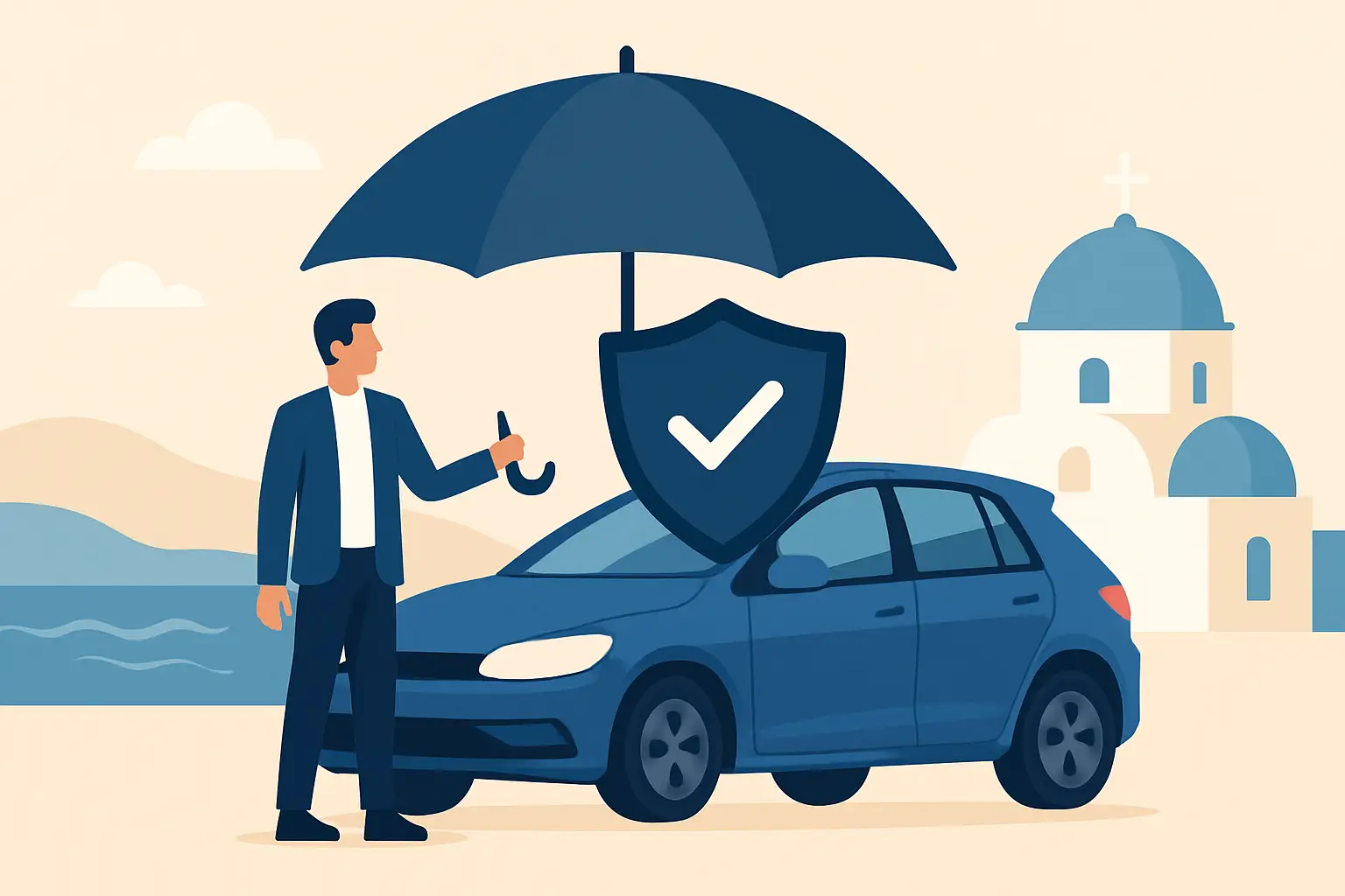 All-inclusive car rental insurance in Crete