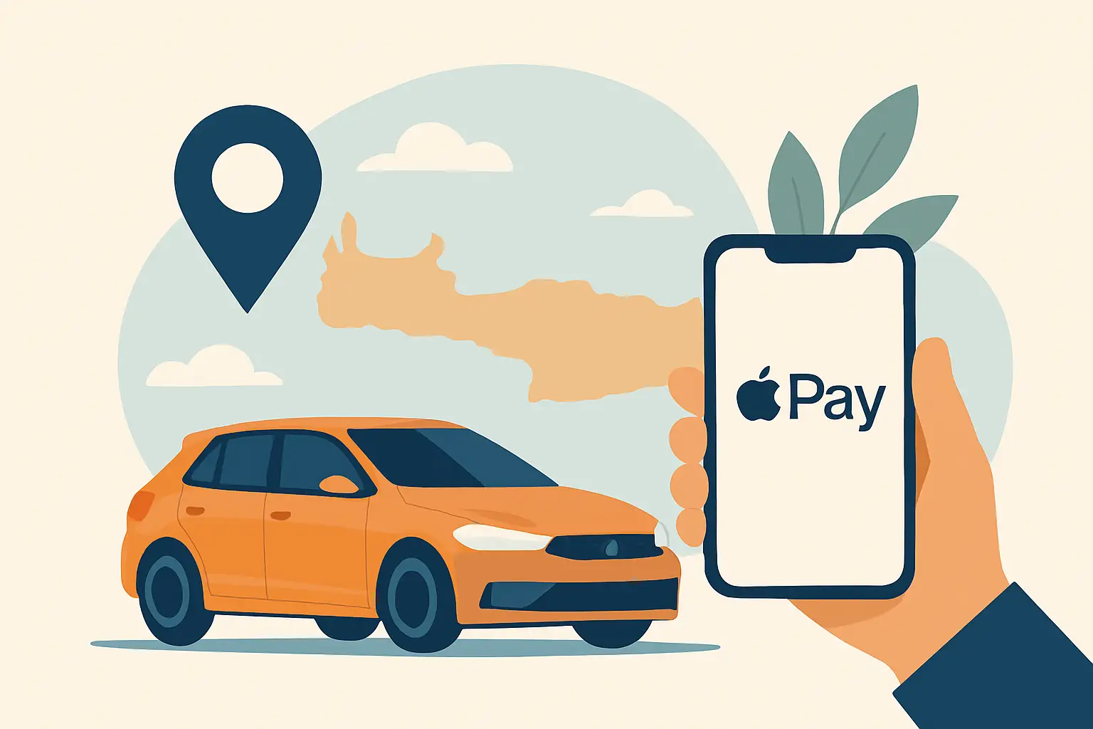 Car hire in Crete with Apple Pay: what to know