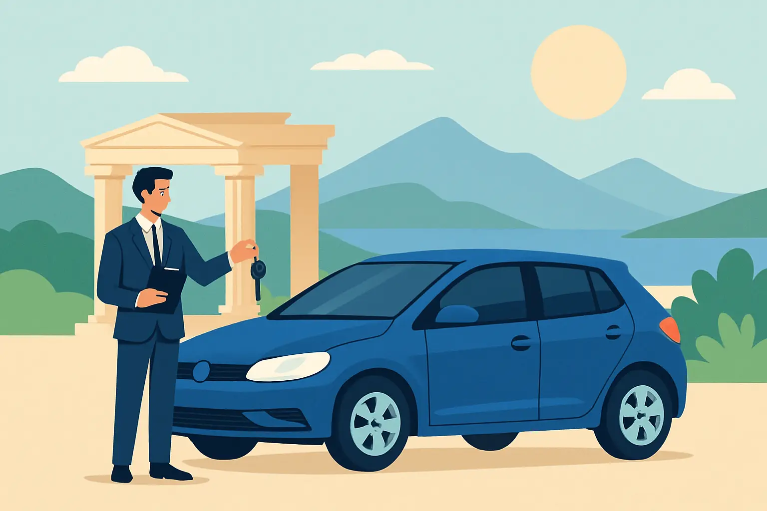 Car hire in Crete with unlimited mileage