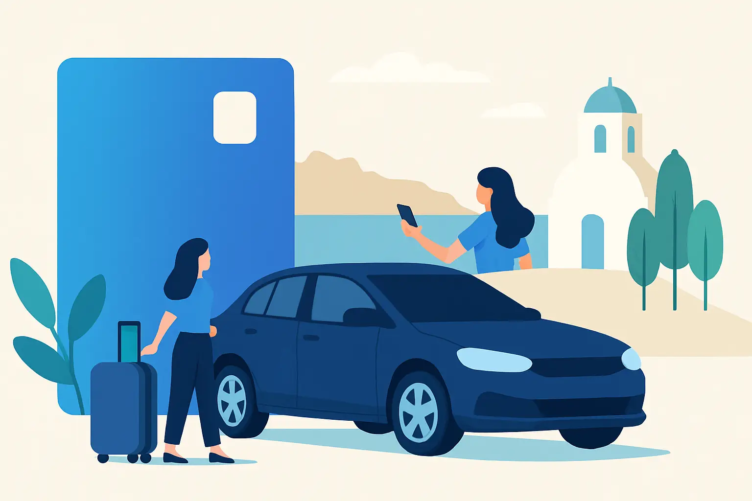 Car rental in Crete with Revolut: what to expect