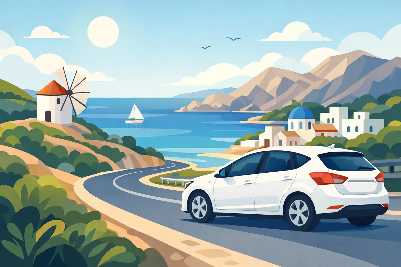 Unlimited Mileage Car Rental in Crete