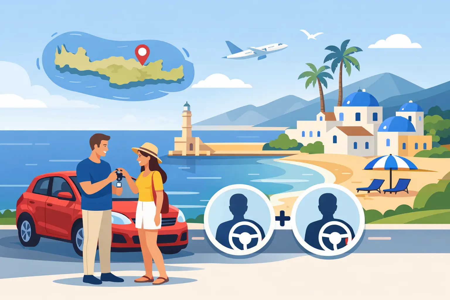 Car Hire Crete Free Second Driver Explained