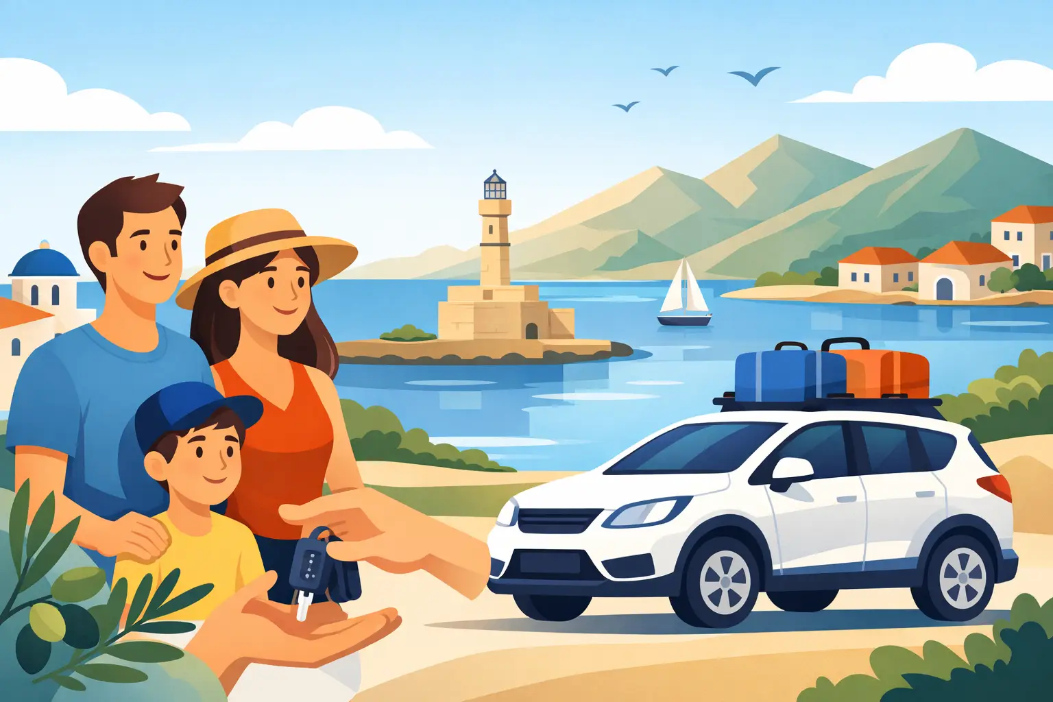 Why Choose Family Run Car Hire Crete