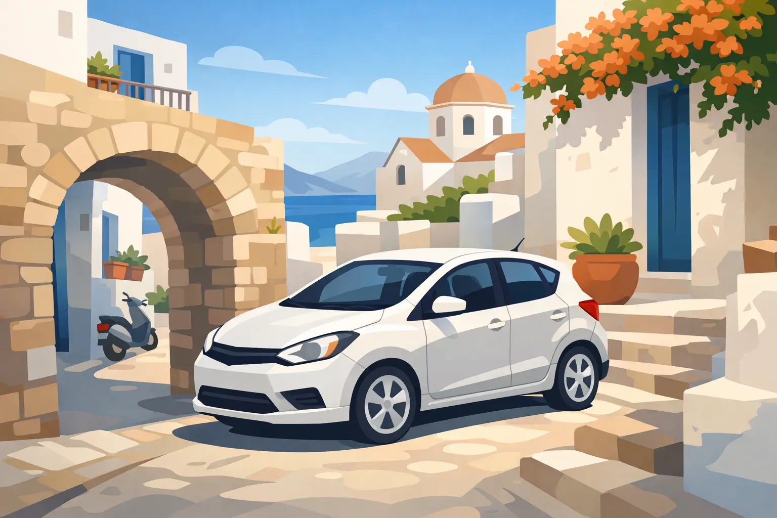 Best Small Cars for Crete Narrow Streets