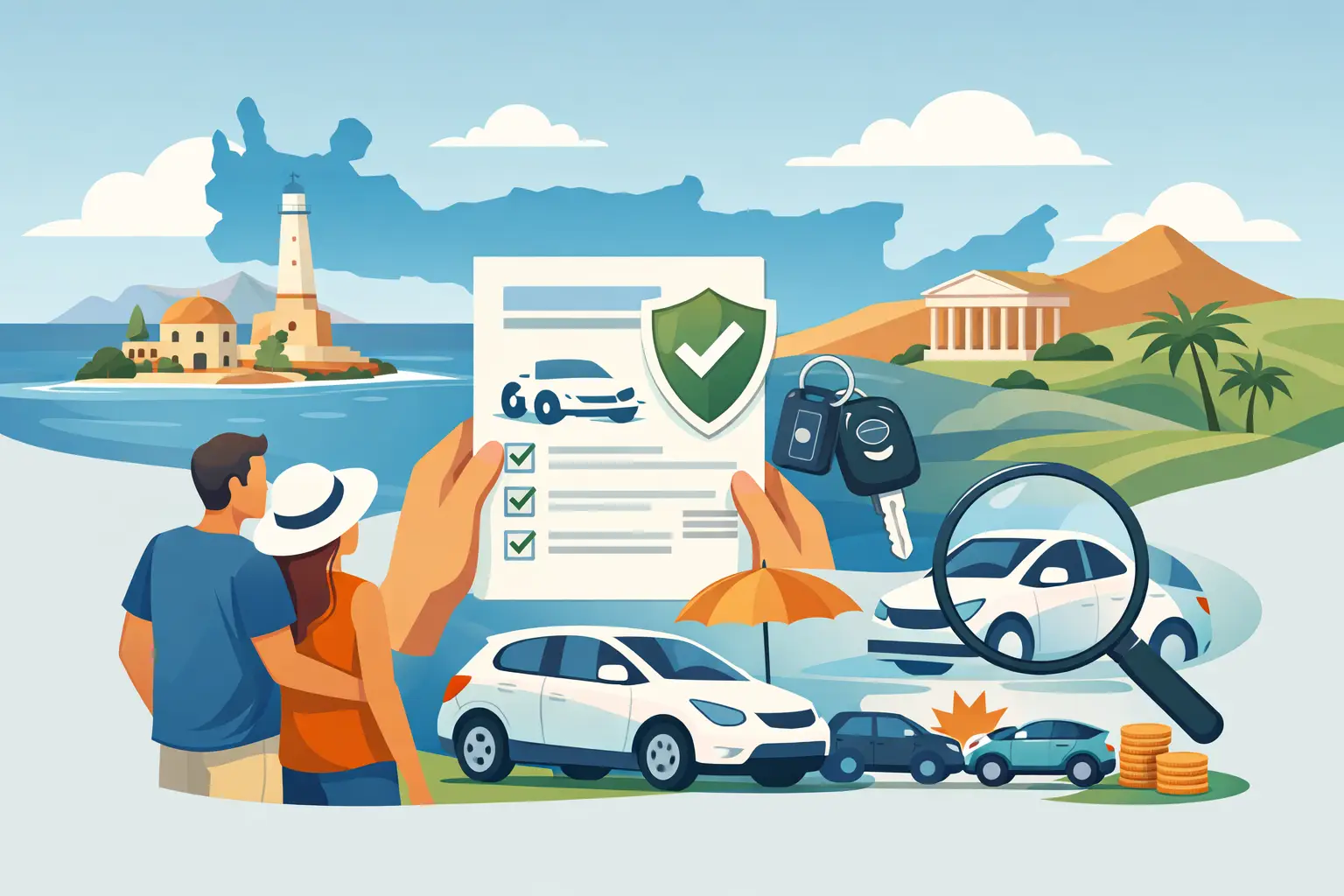 Crete Car Rental Insurance Explained