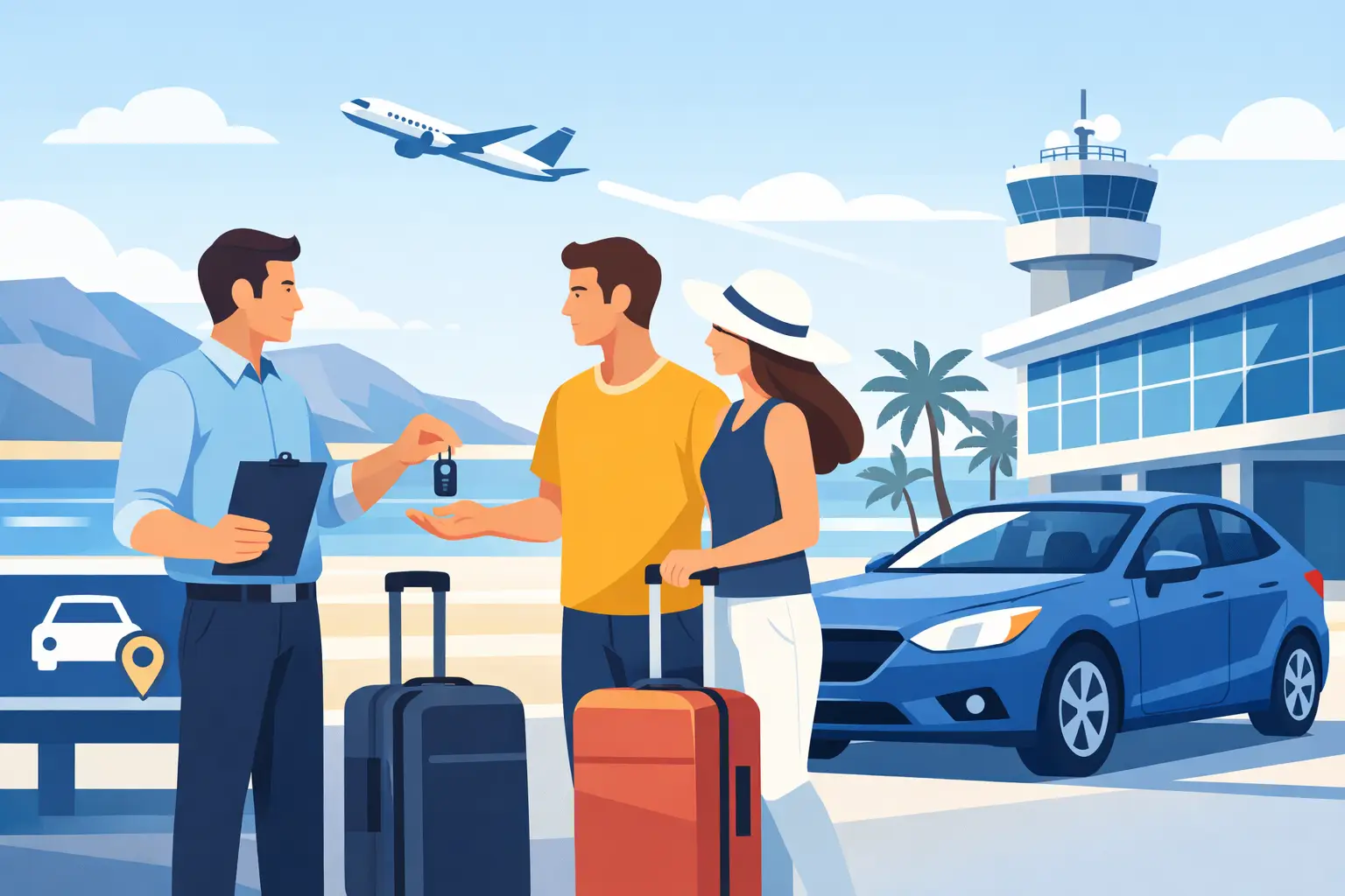 How to Collect Rental Car at Heraklion Airport
