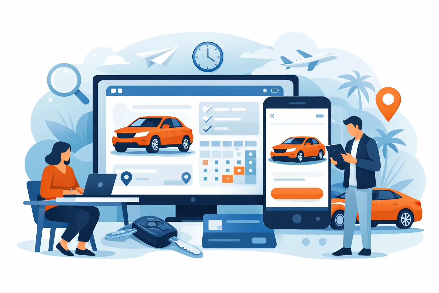 How to Manage Car Rental Booking Online