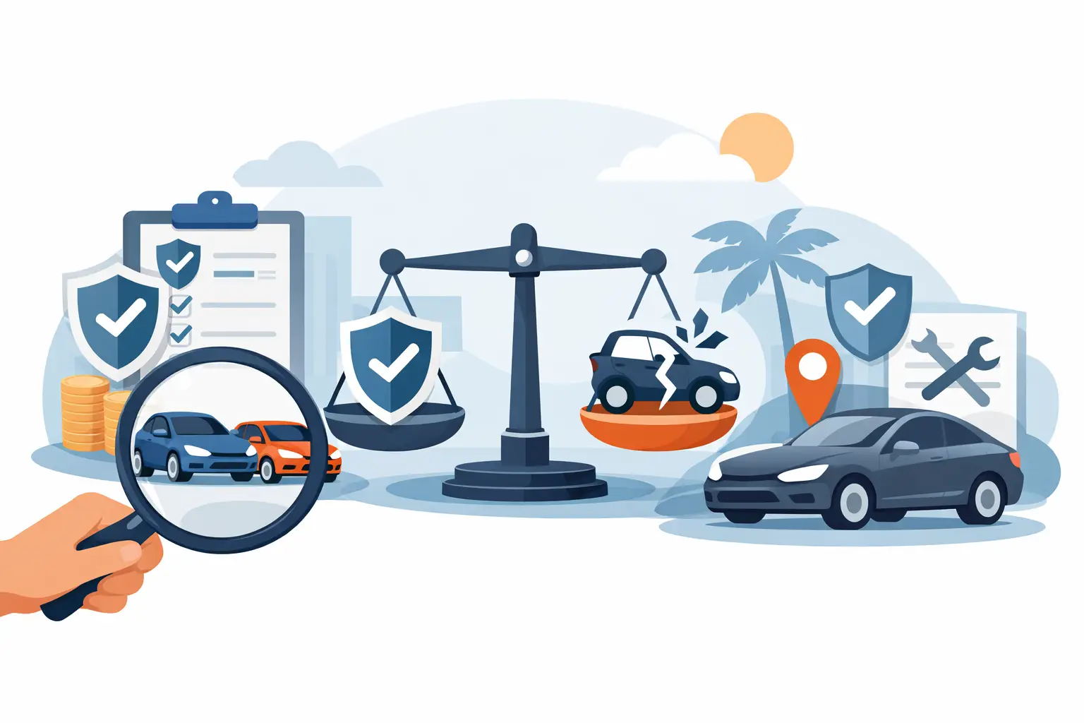 How to Compare Car Hire Insurance Properly