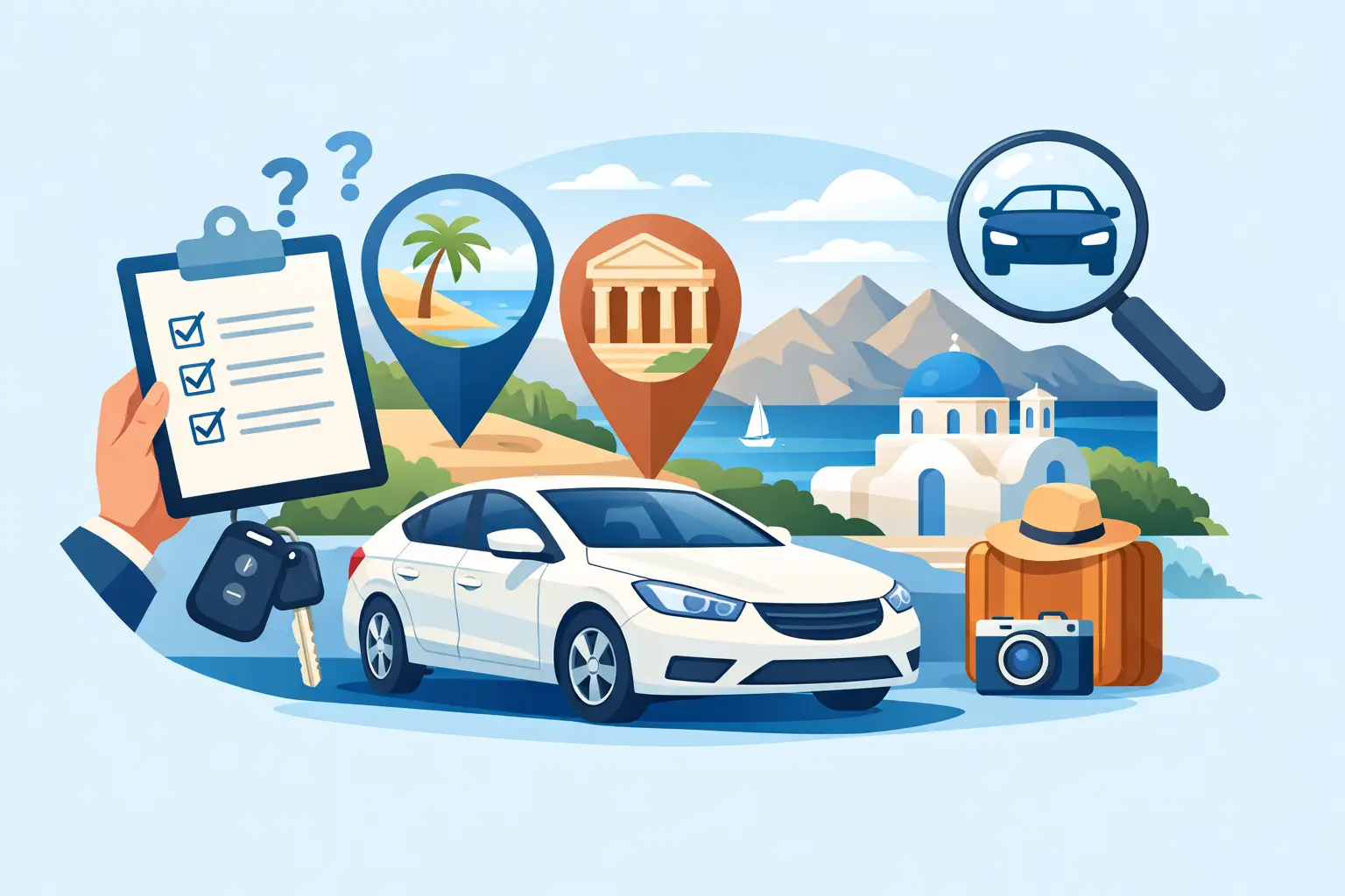 Best Car Hire Questions to Ask Before Crete