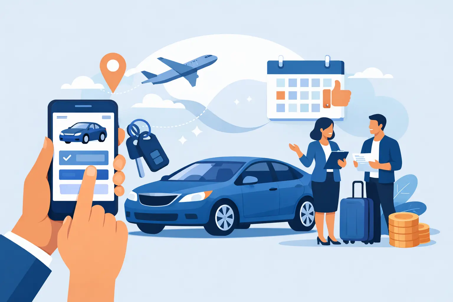 Booking a Rental Car Direct: What You Gain