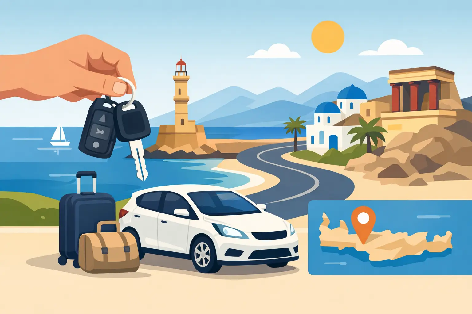 Car Hire for First-Time Crete Visitors Made Easy