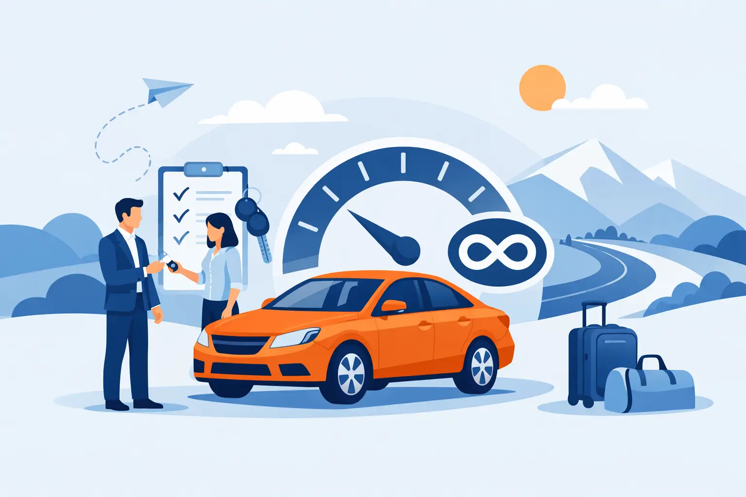 Car Hire with Free Mileage Explained
