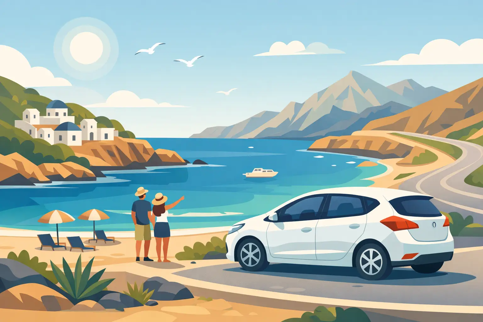 Crete Car Hire for South Coast Day Trips