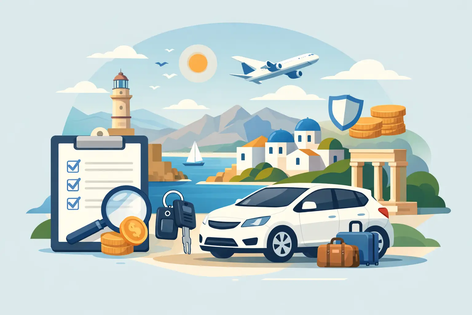 Crete Car Rental Without Hidden Costs