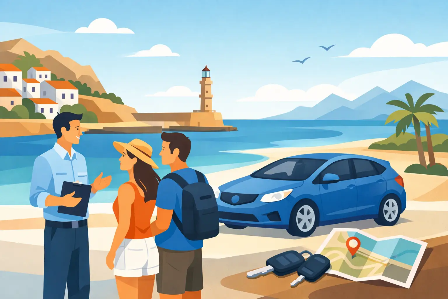 How to Rent a Car in Crete Without Stress