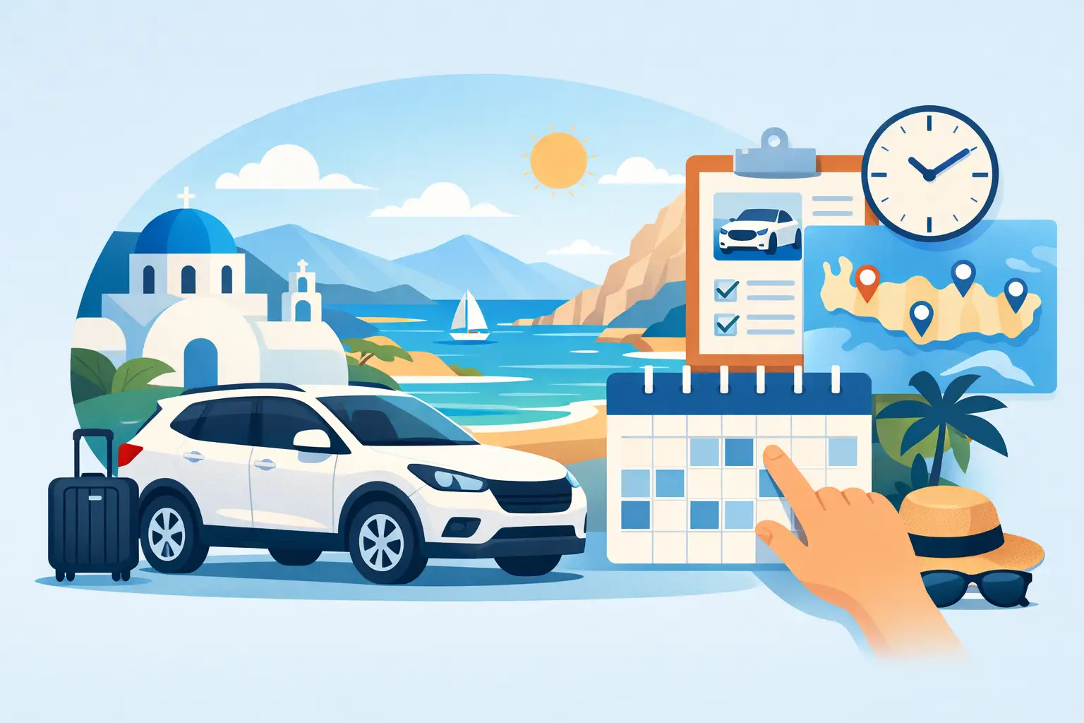 When to Book Car Hire Crete for Best Choice