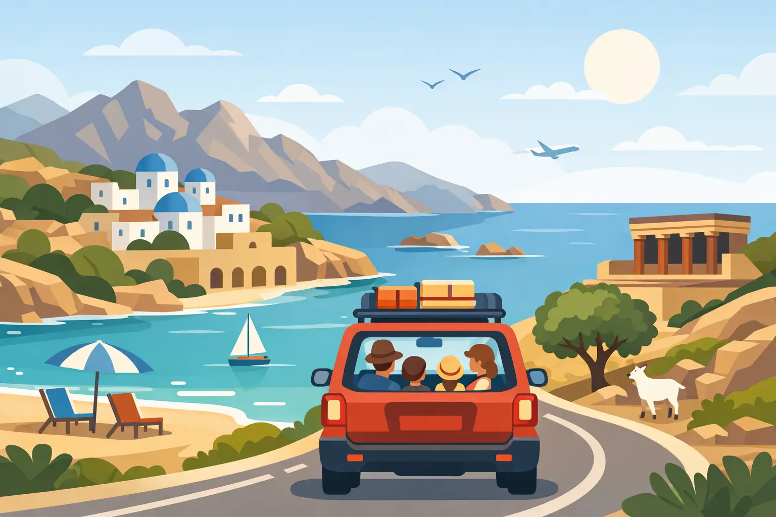 7 Best Family Road Trips in Crete for Children