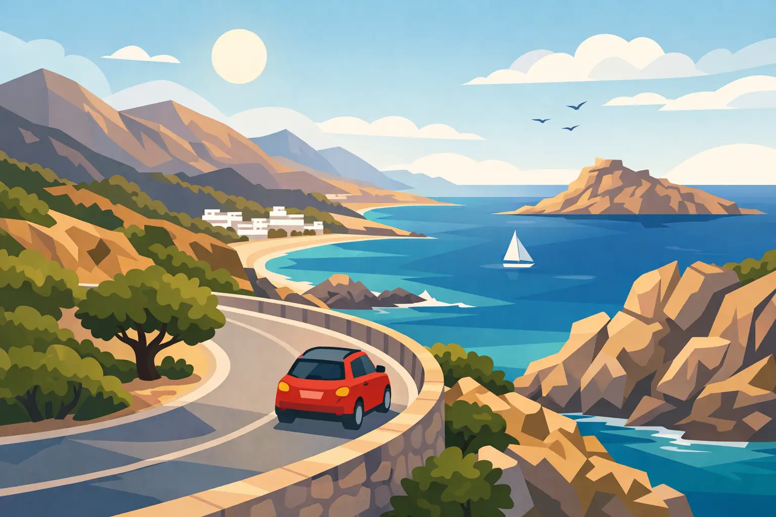 Best Scenic Drives in Crete for First Timers