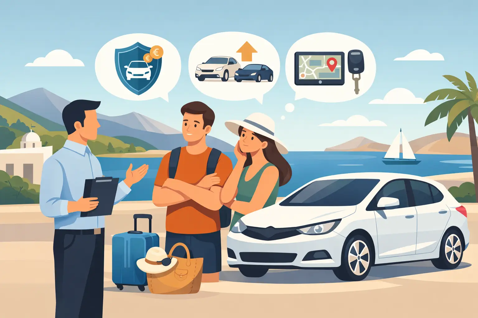 How to Avoid Car Hire Upselling in Crete