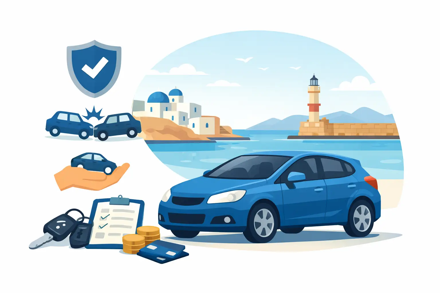 What Is Included in Car Hire Insurance in Crete?