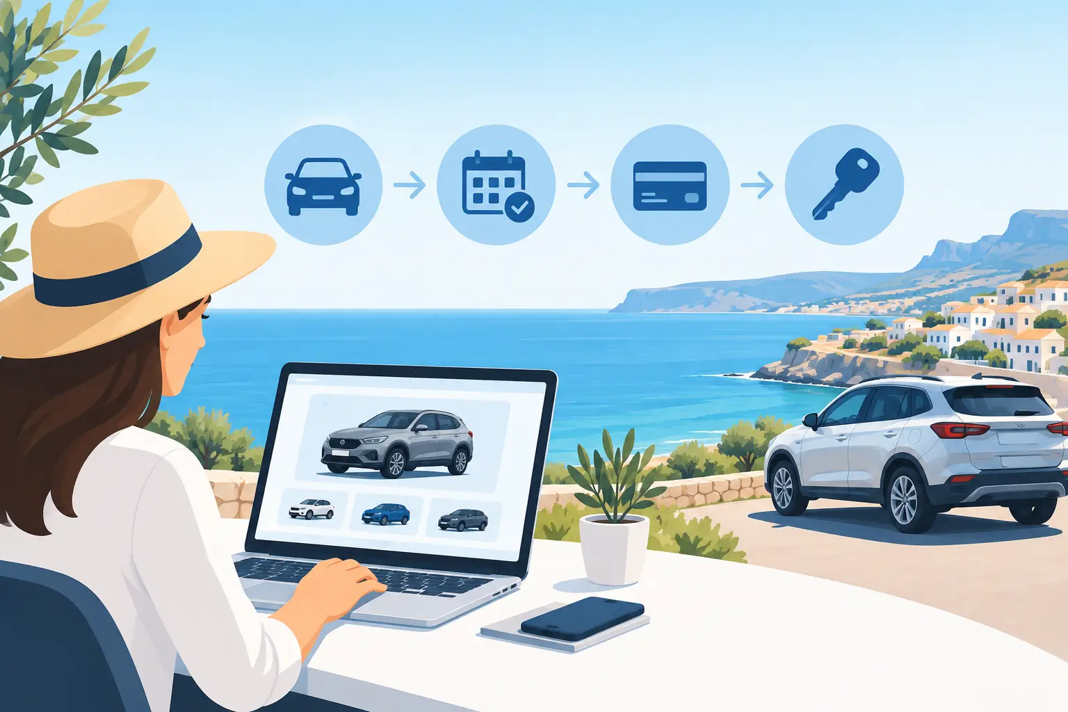 Crete Car Hire Online Booking Steps Made Clear