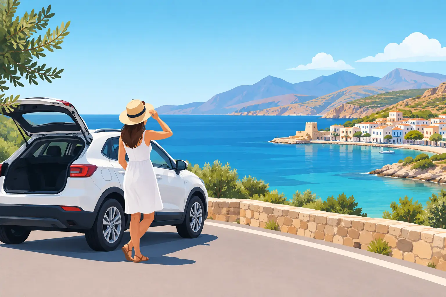 Local Car Hire in Crete Without Hidden Costs