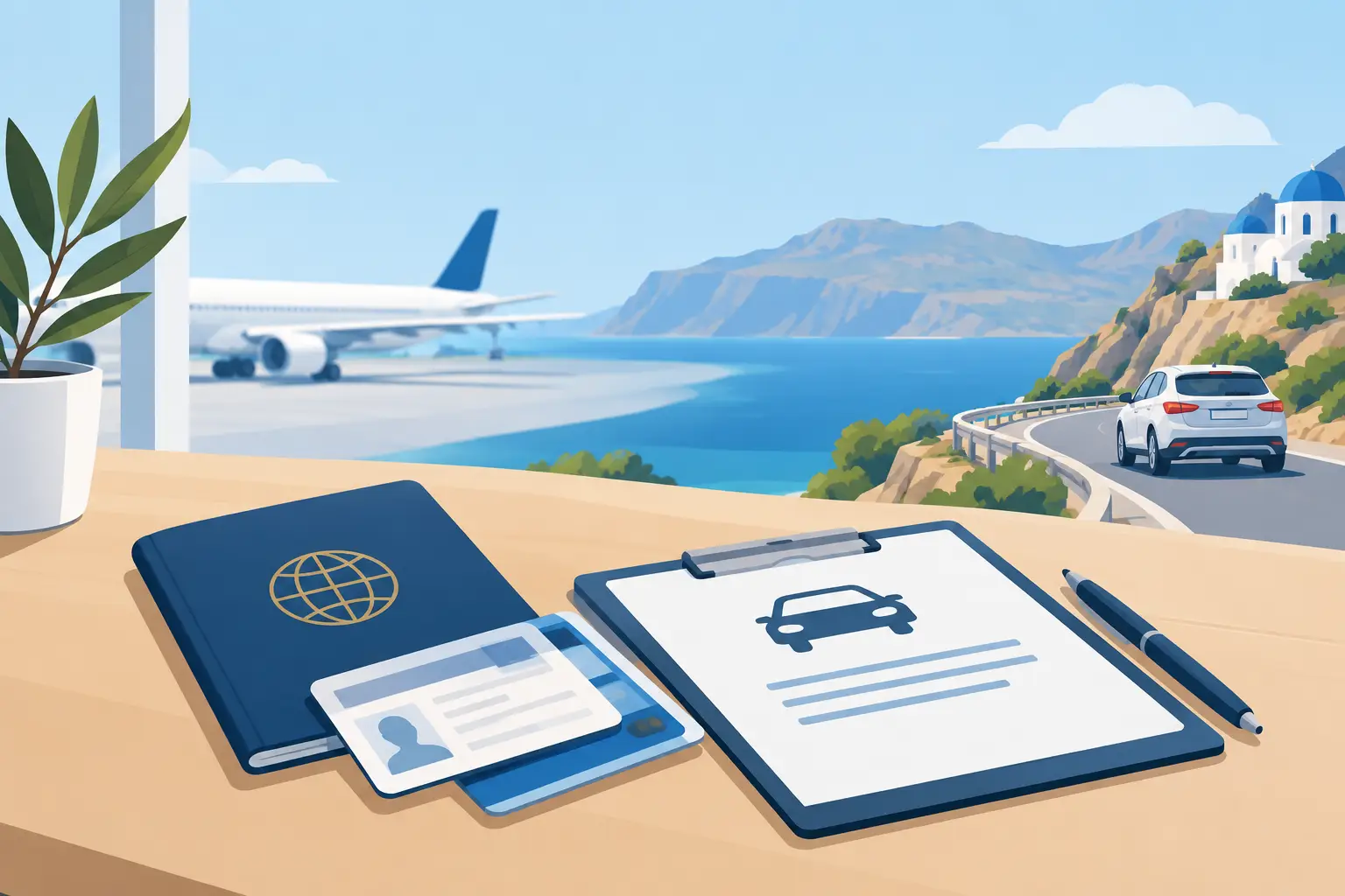 Prepare Crete Driving Documents Before You Fly